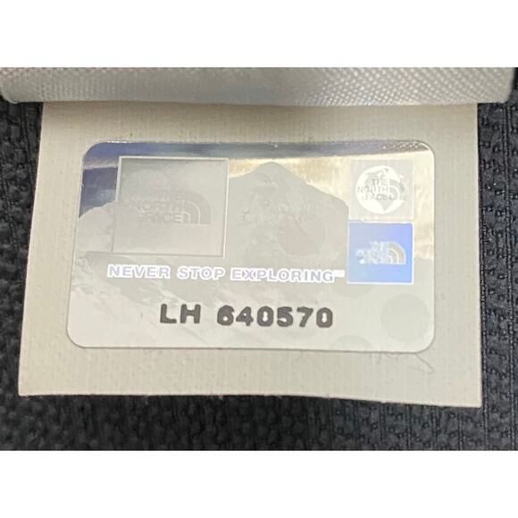 The North Face Men's Lightweight Windbreaker Vest Gray Red Front Zipper Logo Med - Picture 9 of 10